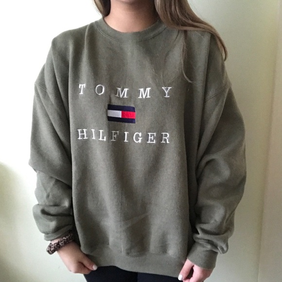 Tommy Hilfiger Sweaters - Tommy Hilfiger green sweater